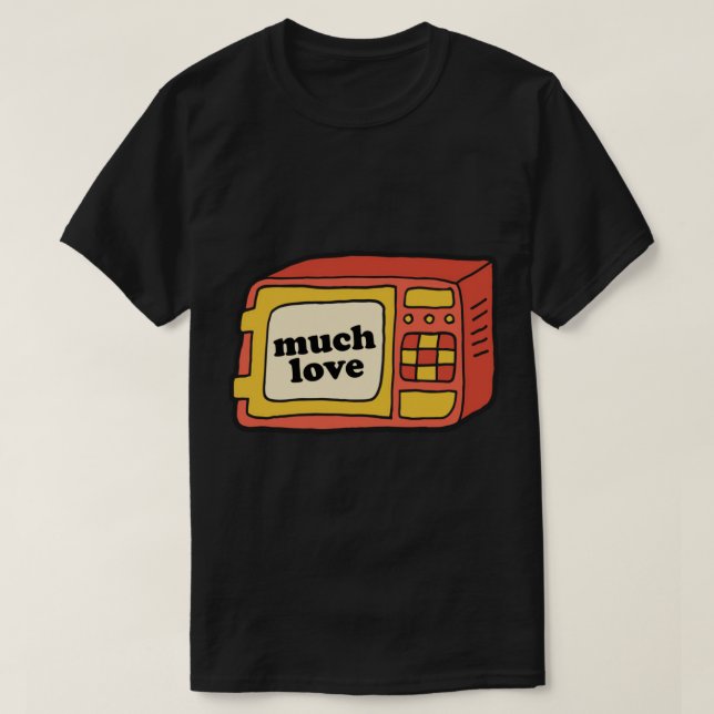 Mucho amor - camiseta clásica de microondas (Diseño del anverso)