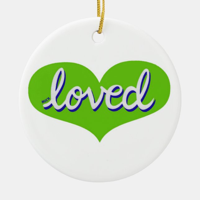 Mucho amor - Ornamento (Frente)