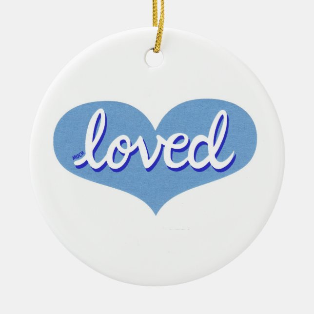 Mucho amor - Ornamento (Frente)