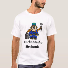 Mucho Macho Malé Camiseta Mecánica