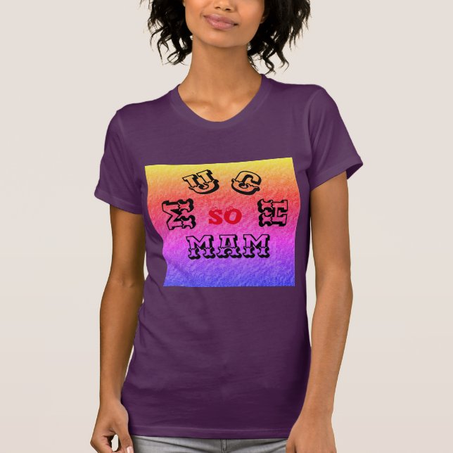 MUCHO MAM Bella Canvas femeninas finas Jersey (Anverso)