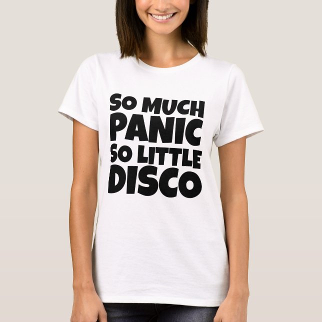MUCHO PÁNICO POCAS CAMISETAS DE DISCO (Anverso)