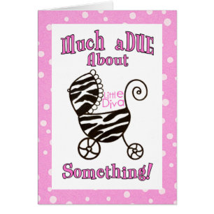 "¡Mucho por algo!" Tarjetas para bebés