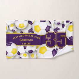 Muchos deportistas de fútbol nombran oro morado