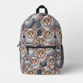 Muchos gatos imprimen la bolsa corta