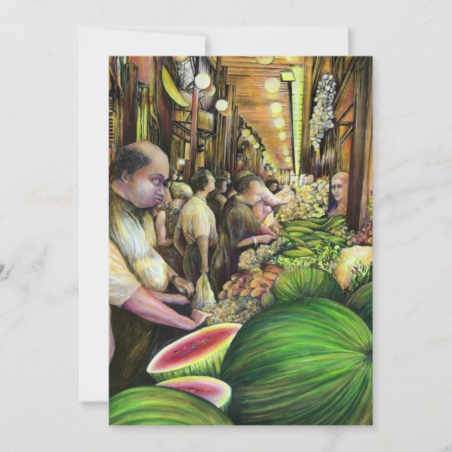 Muchos hombres, muchos melones, Budapest (Anverso)