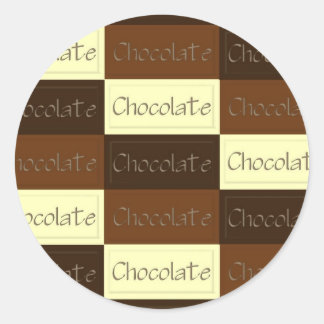 Muchos Pegatinas de chocolate
