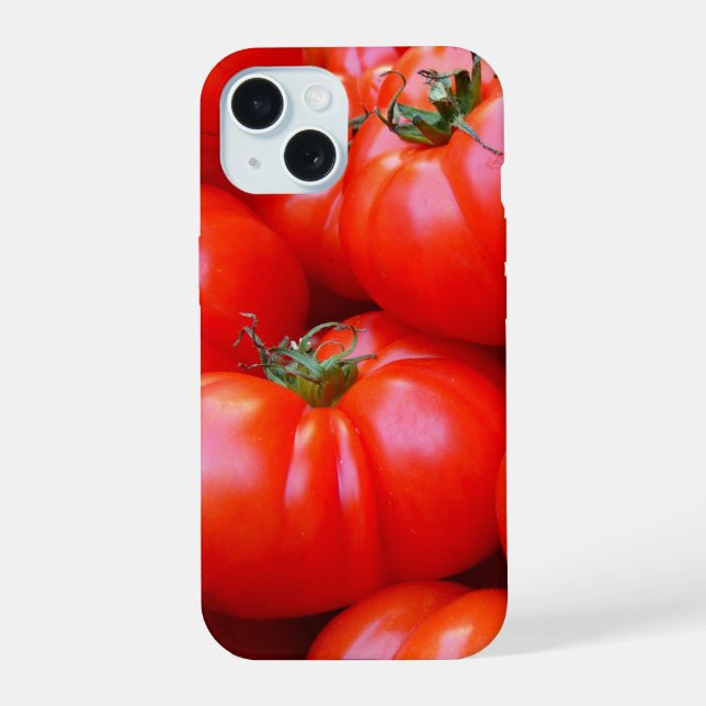 Muchos tomates rojos maduros (Reverso )