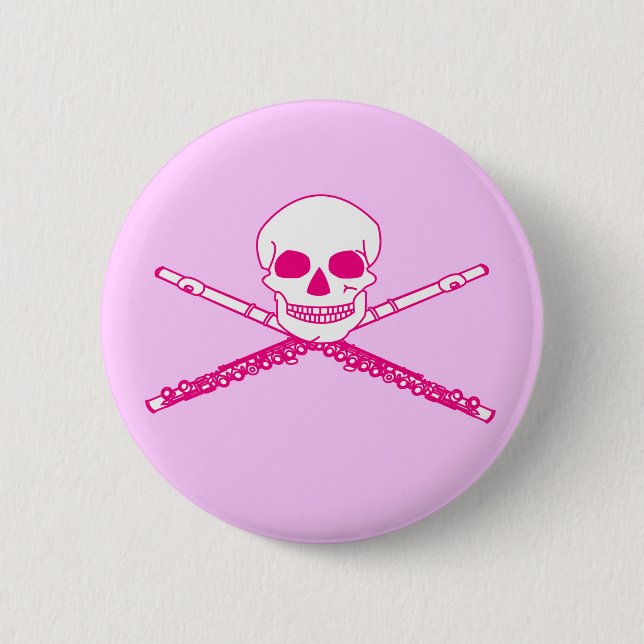 Mueca de la flauta con el botón del cráneo (Anverso)