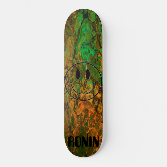 Muelle de skateboard RONIN BRAND de Miami Nice (Anverso)