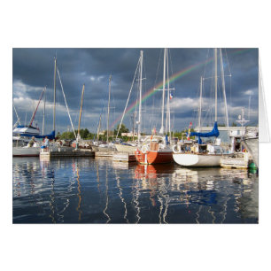 Muelle del barco en la fotografía del puerto
