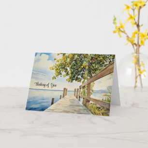 Muelle y Bahía - Tarjeta Pensando en Ti