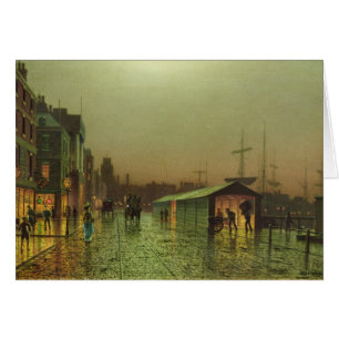 Muelles de Juan Atkinson Grimshaw el Liverpool