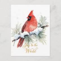 Muérdago de acuarela lazo rojo Feliz Navidad