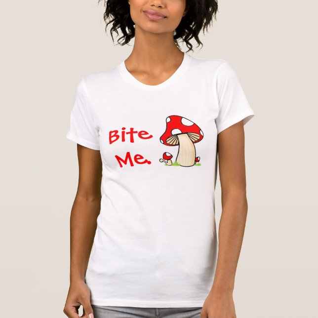 Muérdame camisa de la seta (Anverso)