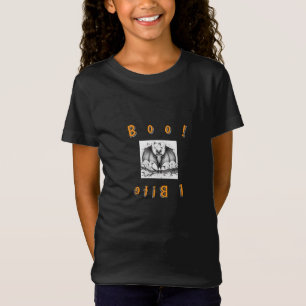 ¡Muérdeme, Boo! Tema de Halloween de camisetas par