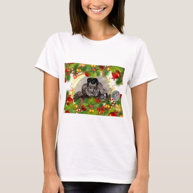 Muere camiseta duraMuere Navidades duros correa (Anverso)