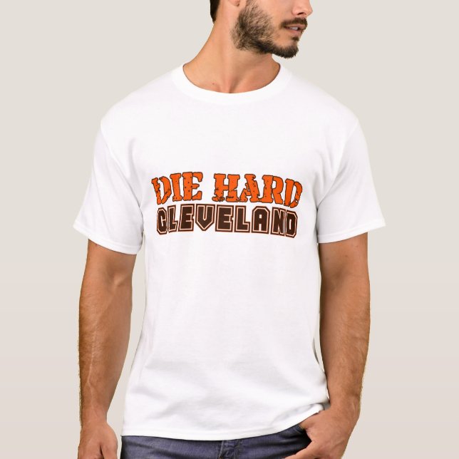 Muere la camiseta dura del logotipo de Cleveland (Anverso)
