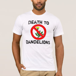 Muerte a la camiseta de los dientes de león