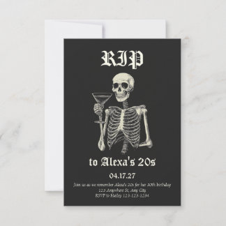 Muerte a la invitación de cumpleaños de mis 20 | S