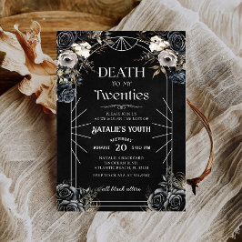 Muerte a mi invitación de cumpleaños número 30