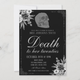 Muerte A Su Invitación De Los Veinte Años