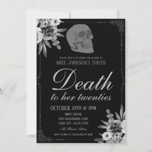 Muerte A Su Invitación De Los Veinte Años