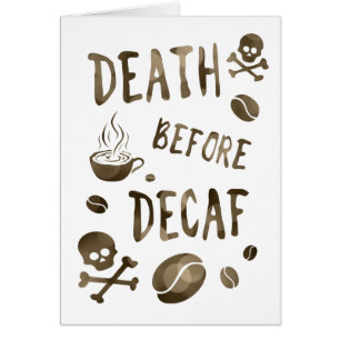 muerte antes de decaf bokeh