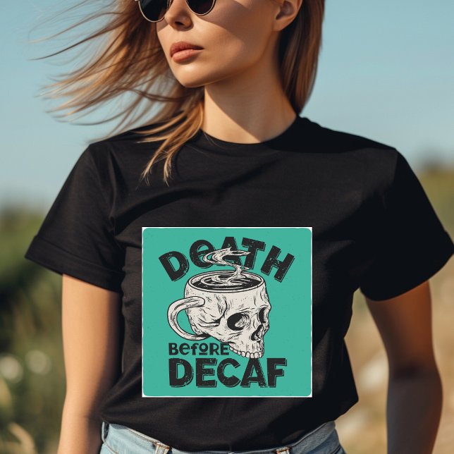 Muerte antes de la camiseta con cubierta artificia (Subido por el creador)