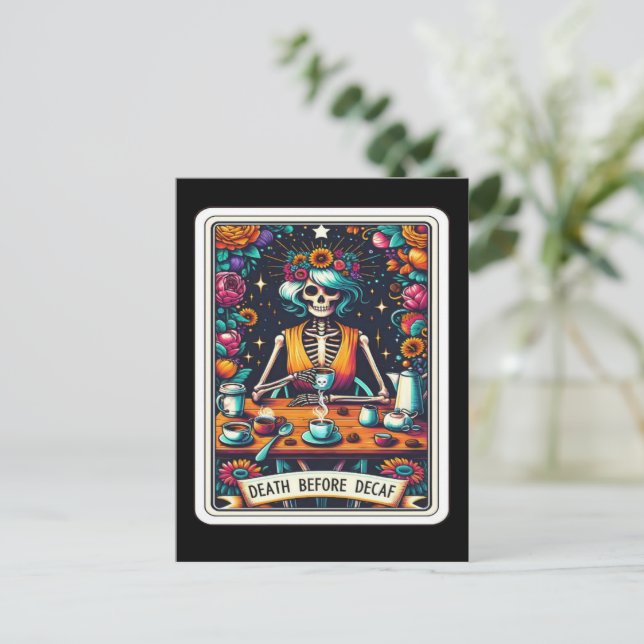 Muerte antes de la colección de tarjetas Tarot Dec (Anverso de pie)