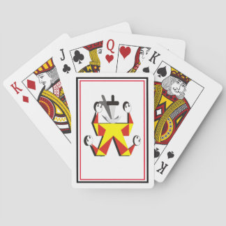 Muerte de cartas de juego de detalles de payaso