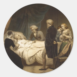Muerte de pegatinas de George Washington