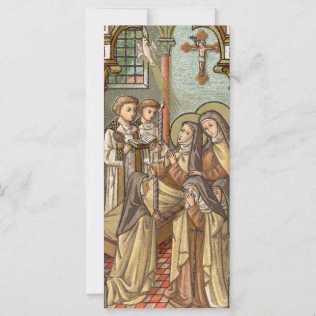 Muerte de Santa Teresa de Ávila (SAU 28) (Anverso)