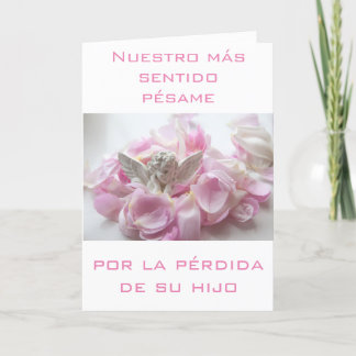 muerte de tarjeta española