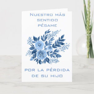 muerte de tarjeta española