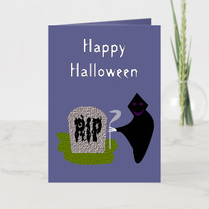 Muerte en el Personalizado de Halloween en el ceme