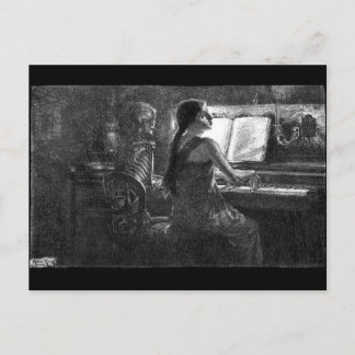 Muerte en la postal del piano