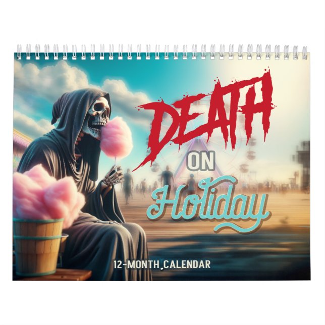 ¡Muerte en Vacaciones! Calendario (Tapa)