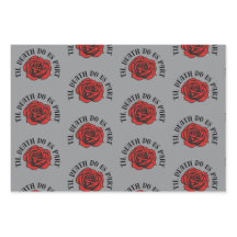 Muerte gótica nos hace papel de envoltura parcial