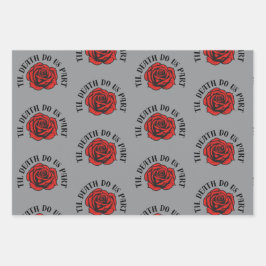 Muerte gótica nos hace papel de envoltura parcial