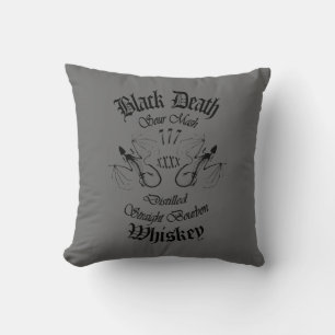 Muerte negra 777 - Whiskey de Borbón - almohada