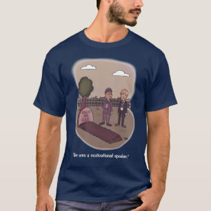 Muerte podemos navegar en camiseta azul