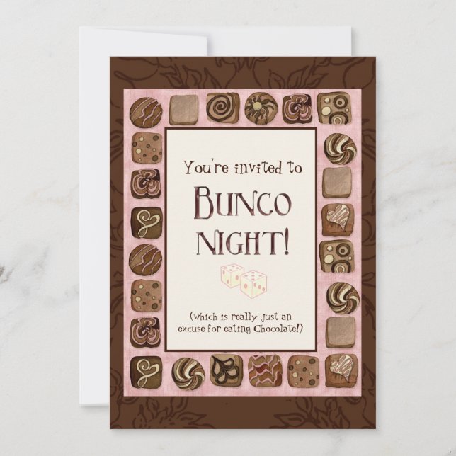 Muerte por invitación a la fiesta del chocolate bu (Anverso)