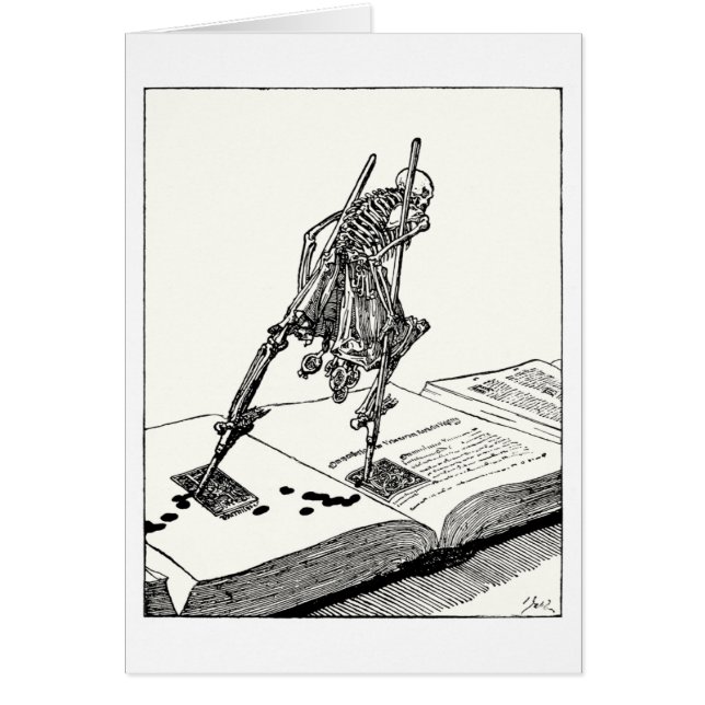 Muerte que camina en los zancos (Frente)