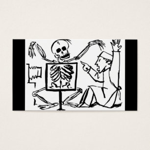 Muerte y el médico de la radiografía circa 1951