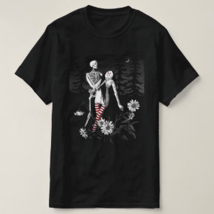 Muerte y la muñeca desatada camiseta