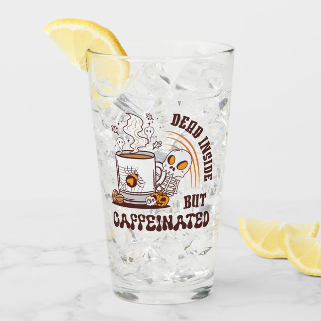 Muerto adentro pero cafeinado (Anverso (hielo))