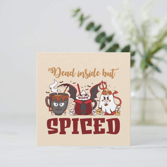 Muerto adentro pero picado - Famoso Halloween (Anverso de pie)