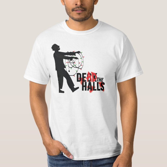 "MUERTO camiseta del zombi de los PASILLOS" (Anverso)