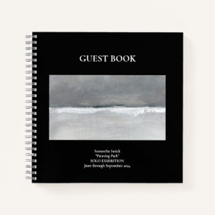 Muestra de arte Libro de invitados de exposición B
